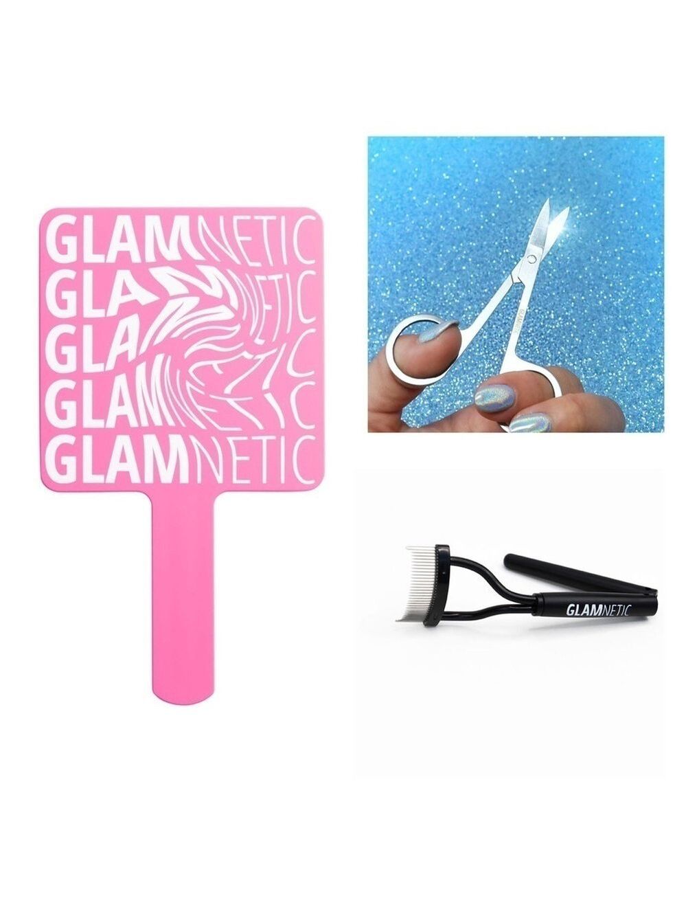 Glamnetic Lash/Brow/Mirror Set